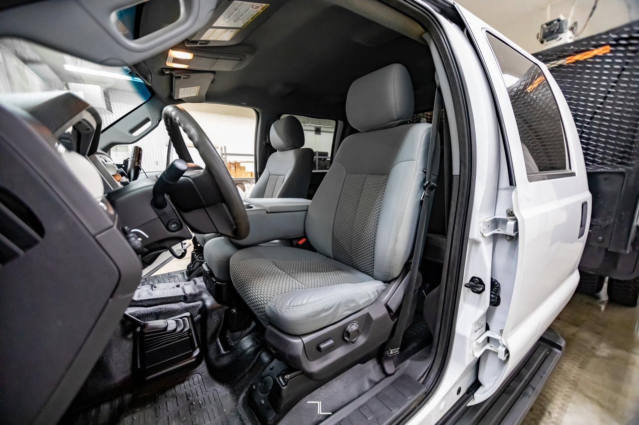 2014 Ford F-450 4x4 Crew Cab XLT Dually Deck Diesel Red Deer AB