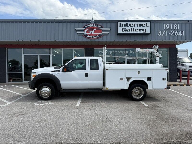 2014 Ford F-450 V10 4x4 Utility w/ Crane XL Collinsville OK