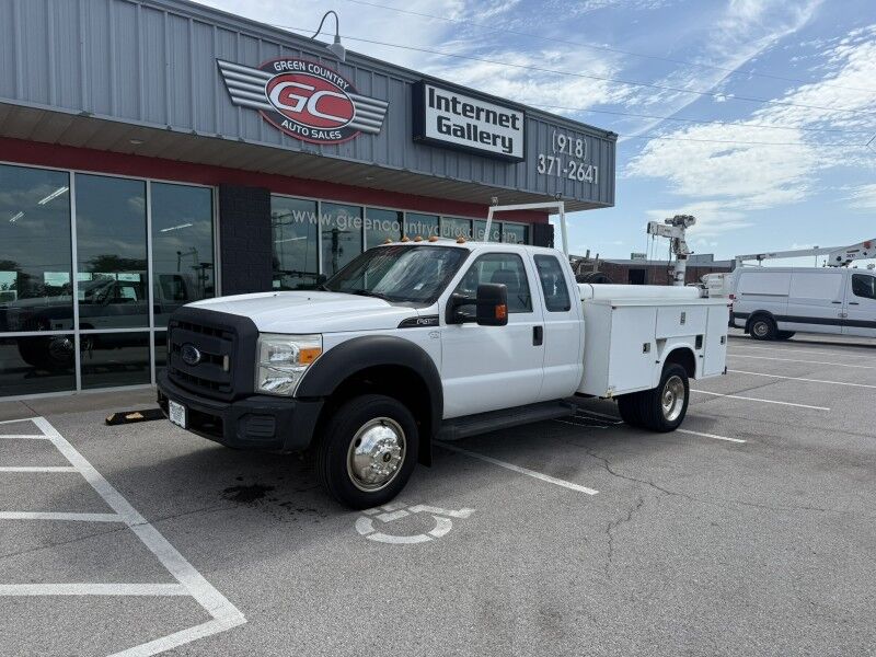 2014 Ford F-450 V10 4x4 Utility w/ Crane XL Collinsville OK