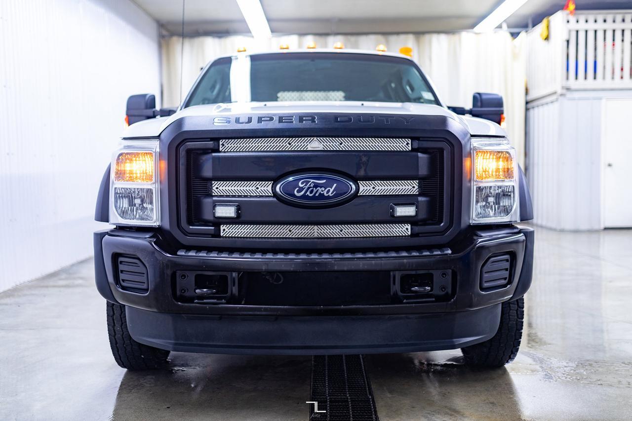 2014 Ford F-550 4x2 Crew Cab XL Dump Box Red Deer AB