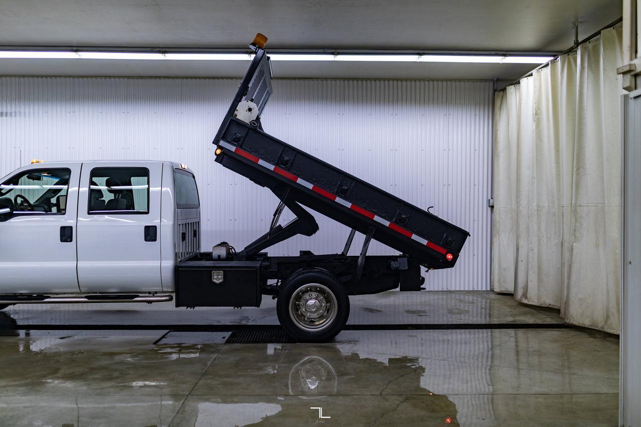 2014 Ford F-550 4x2 Crew Cab XL Dump Box Red Deer AB