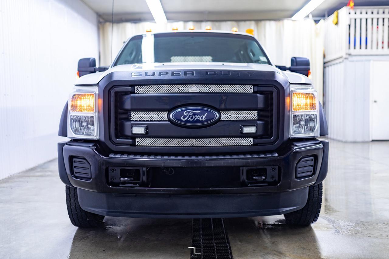 2014 Ford F-550 4x2 Crew Cab XL Dump Box Red Deer AB