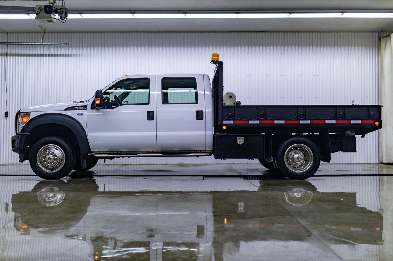 2014 Ford F-550 4x2 Crew Cab XL Dump Box Red Deer AB