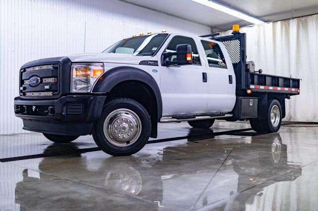 2014 Ford F-550 4x2 Crew Cab XL Dump Box Red Deer AB