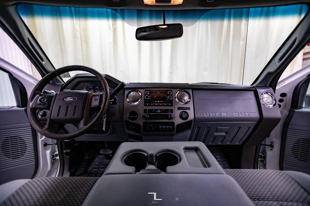 2014 Ford F-550 4x4 Crew Cab XLT Tilt Deck Diesel Red Deer AB