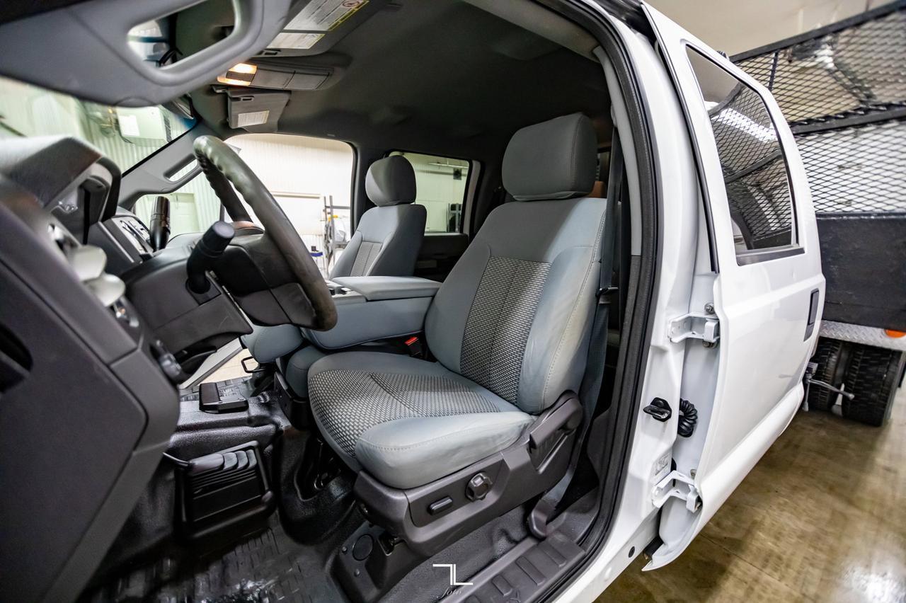 2014 Ford F-550 4x4 Crew Cab XLT Tilt Deck Diesel Red Deer AB