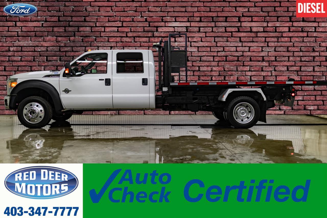 2014 Ford F-550 4x4 Crew Cab XLT Tilt Deck Diesel