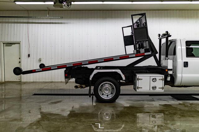 2014 Ford F-550 4x4 Crew Cab XLT Tilt Deck Diesel Red Deer AB