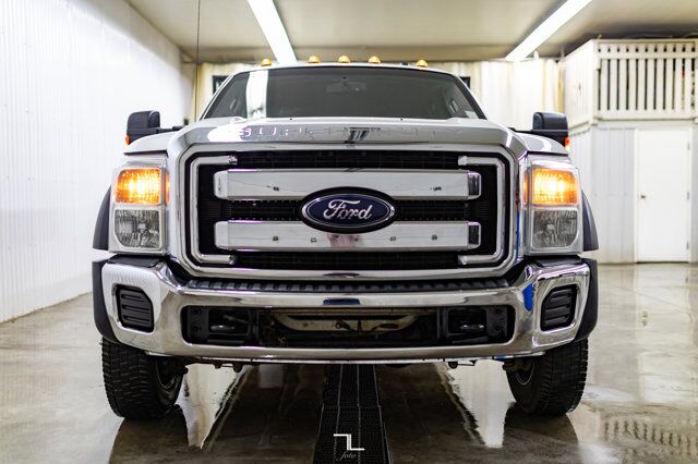 2014 Ford F-550 4x4 Crew Cab XLT Tilt Deck Diesel Red Deer AB