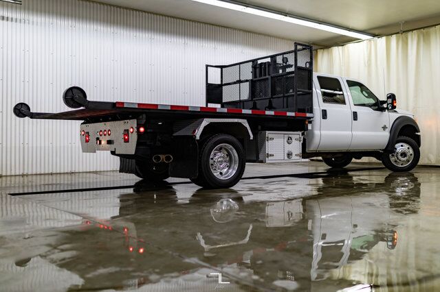 2014 Ford F-550 4x4 Crew Cab XLT Tilt Deck Diesel Red Deer AB