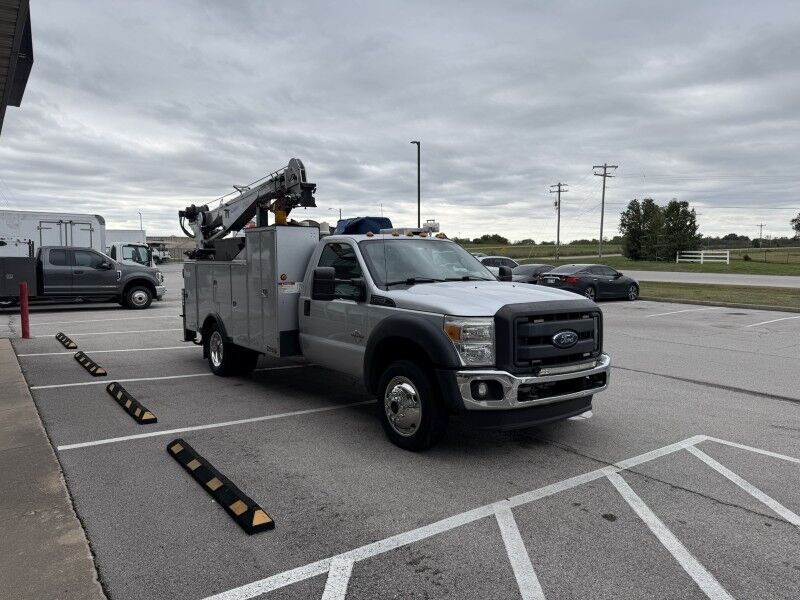 2014 Ford F-550 4x4 Diesel Stellar 7621 Crane XL Collinsville OK
