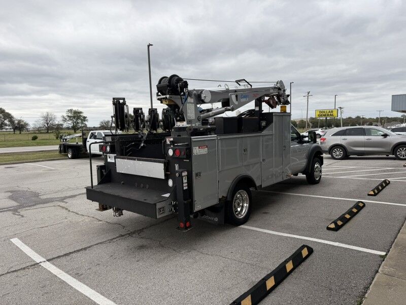2014 Ford F-550 4x4 Diesel Stellar 7621 Crane XL Collinsville OK
