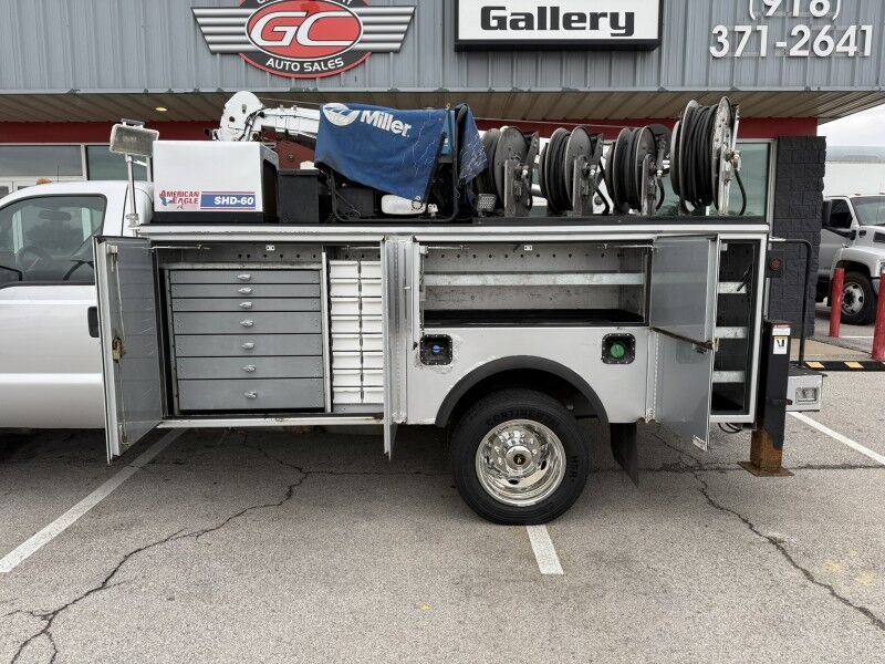 2014 Ford F-550 4x4 Diesel Stellar 7621 Crane XL Collinsville OK