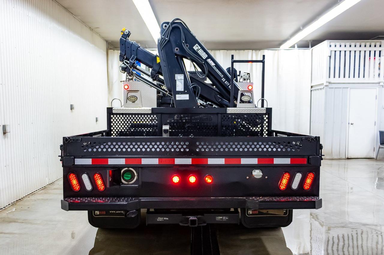 2014 Ford F-550 4x4 Reg Cab XLT Picker Red Deer AB