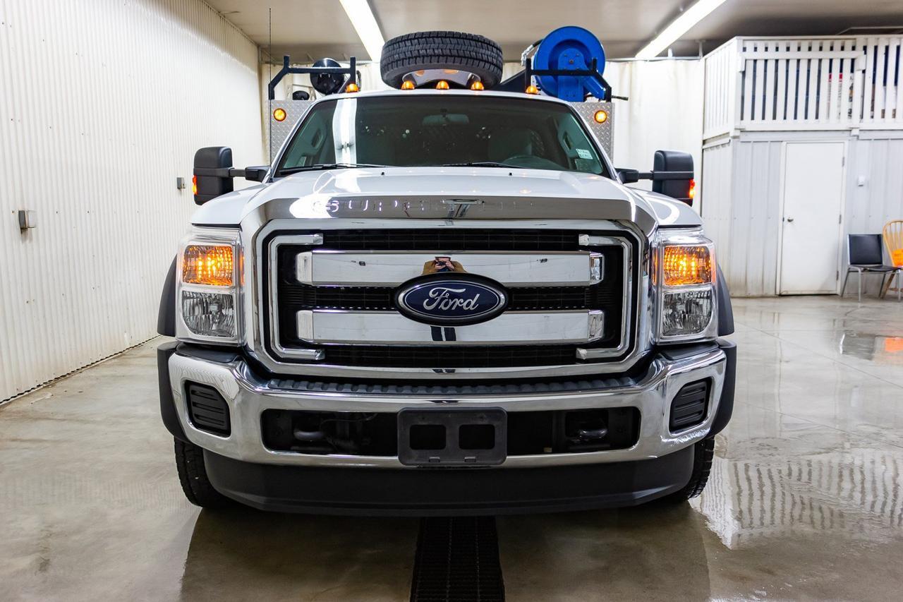 2014 Ford F-550 4x4 Reg Cab XLT Picker Red Deer AB