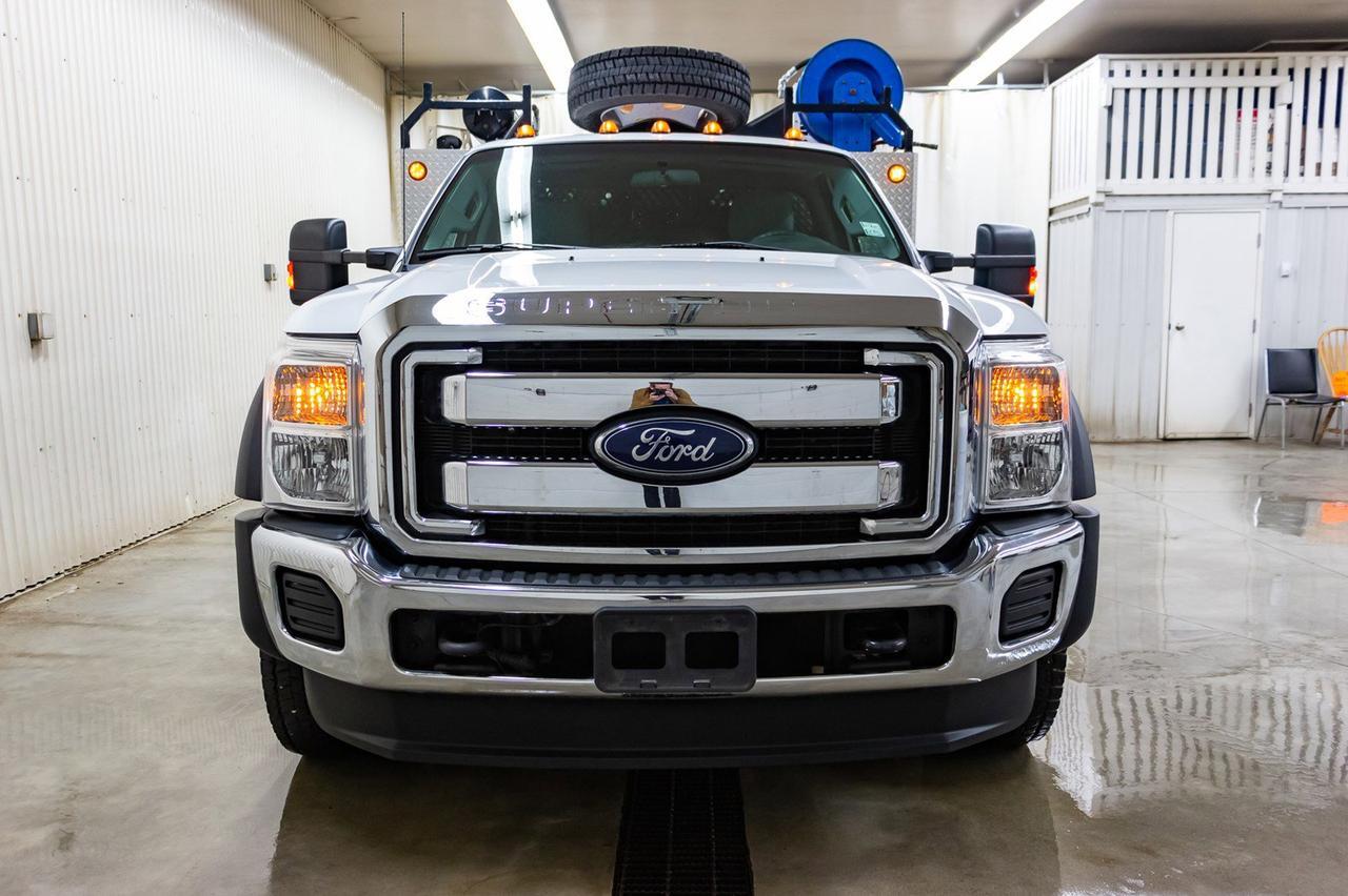 2014 Ford F-550 4x4 Reg Cab XLT Picker Red Deer AB