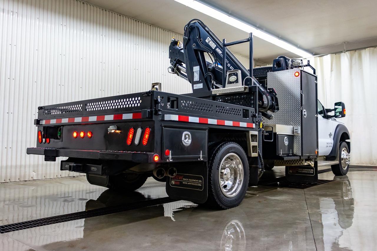 2014 Ford F-550 4x4 Reg Cab XLT Picker Red Deer AB