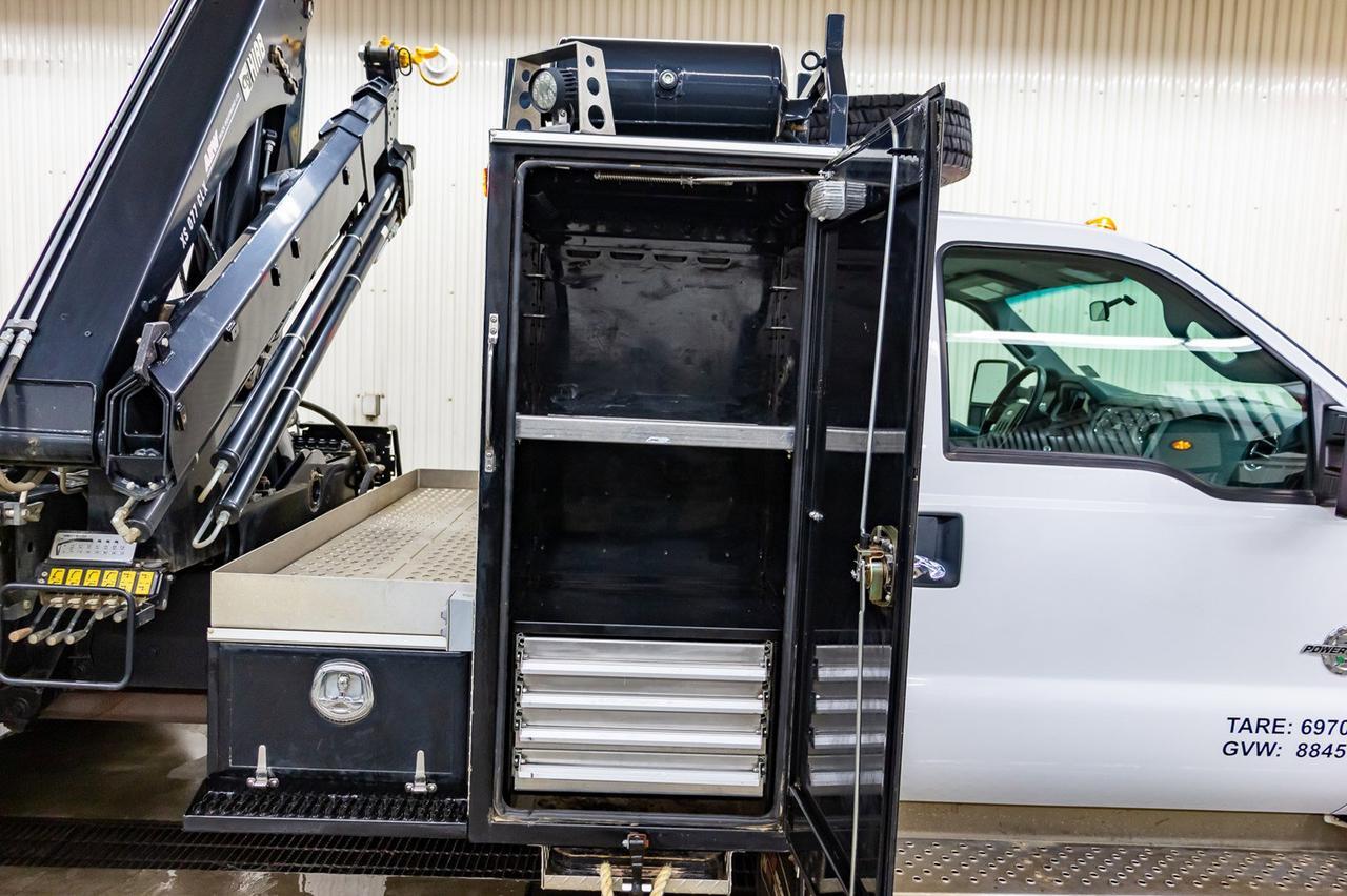 2014 Ford F-550 4x4 Reg Cab XLT Picker Red Deer AB