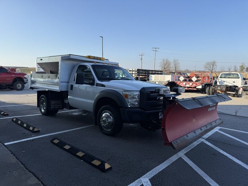2014 Ford F-550 4x4 V10 Dumpbed w/ Spreader & Plow XL Collinsville OK