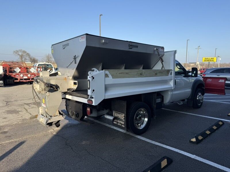 2014 Ford F-550 4x4 V10 Dumpbed w/ Spreader & Plow XL Collinsville OK