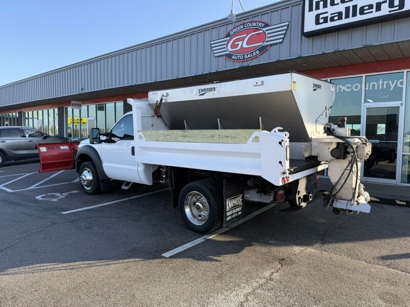 2014 Ford F-550 4x4 V10 Dumpbed w/ Spreader & Plow XL Collinsville OK