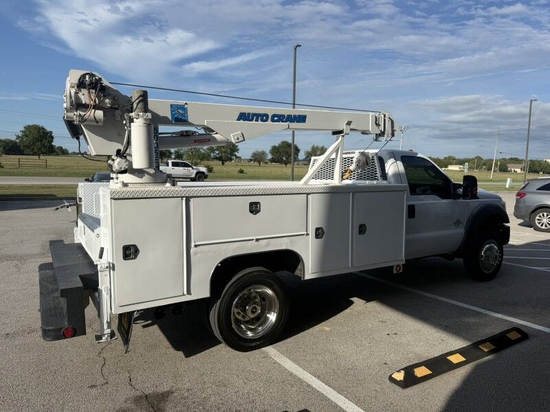 2014 Ford F-550 Diesel Utility w/ 5005EH Auto Crane XL Collinsville OK