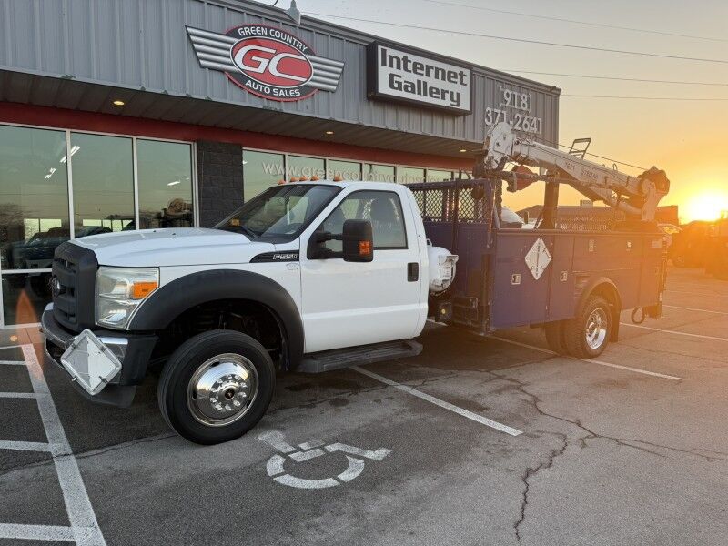 2014 Ford F-550 V10 4x4 LP Stellar 7621 Crane Truck XL Collinsville OK