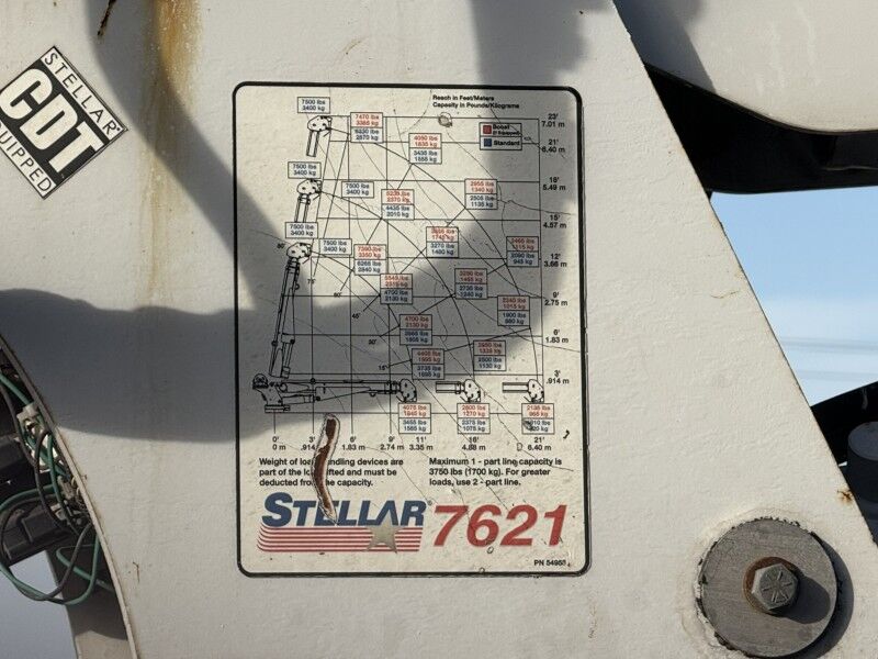 2014 Ford F-550 V10 4x4 LP Stellar 7621 Crane XL Collinsville OK