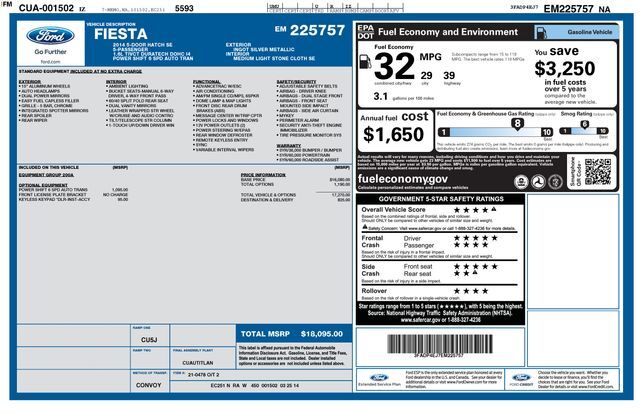 2014 Ford Fiesta SE Raleigh NC