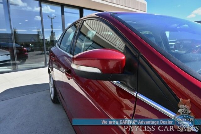 2014 Ford Focus Titanium / Auto Start / Power & Heated Leather Seats / Sunroof / Sony Speakers / Cruise Control / Bluetooth / Keyless Entry & Start / Back Up Camera / Aluminum Wheels / 37 MPG Anchorage AK