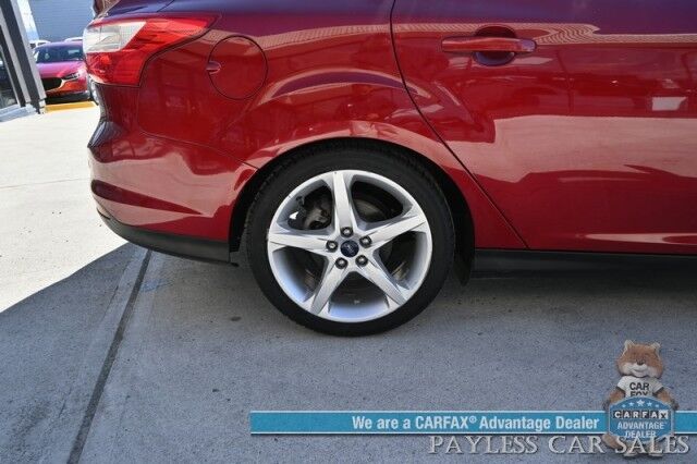 2014 Ford Focus Titanium / Auto Start / Power & Heated Leather Seats / Sunroof / Sony Speakers / Cruise Control / Bluetooth / Keyless Entry & Start / Back Up Camera / Aluminum Wheels / 37 MPG Anchorage AK