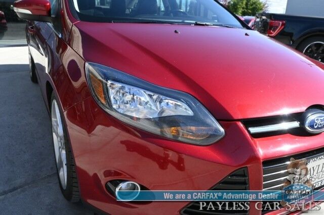 2014 Ford Focus Titanium / Auto Start / Power & Heated Leather Seats / Sunroof / Sony Speakers / Cruise Control / Bluetooth / Keyless Entry & Start / Back Up Camera / Aluminum Wheels / 37 MPG Anchorage AK
