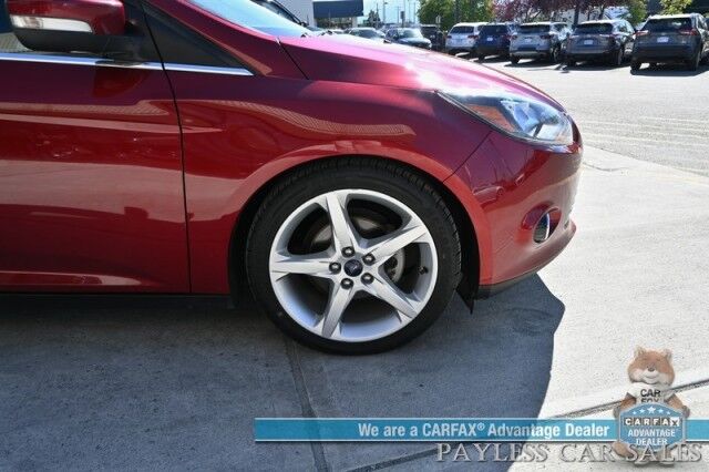 2014 Ford Focus Titanium / Auto Start / Power & Heated Leather Seats / Sunroof / Sony Speakers / Cruise Control / Bluetooth / Keyless Entry & Start / Back Up Camera / Aluminum Wheels / 37 MPG Anchorage AK