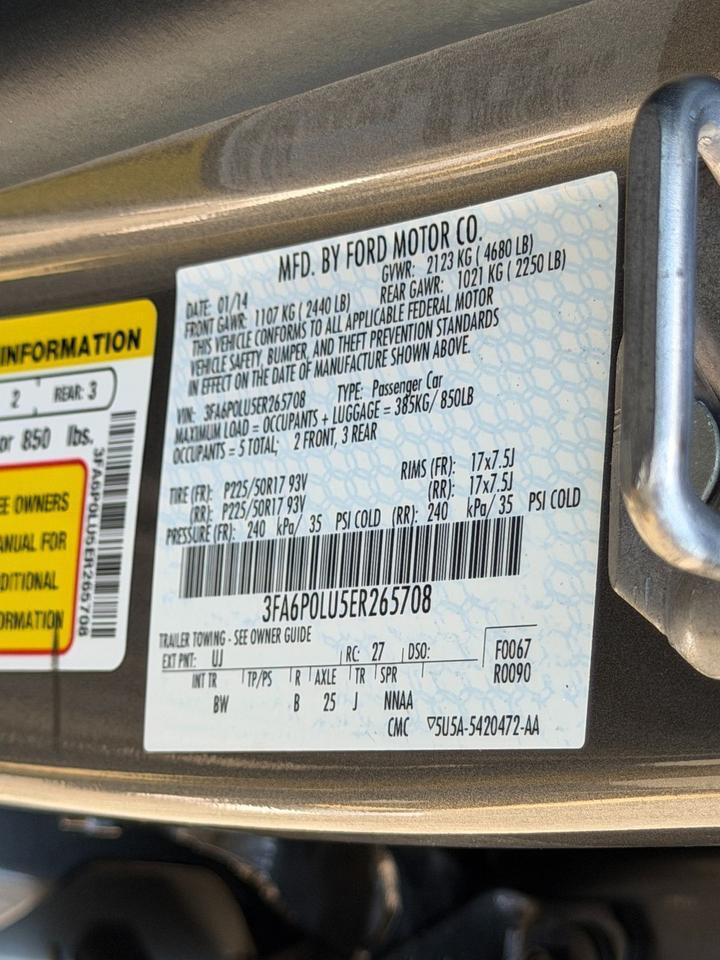 2014 Ford Fusion Hybrid SE Springfield VA