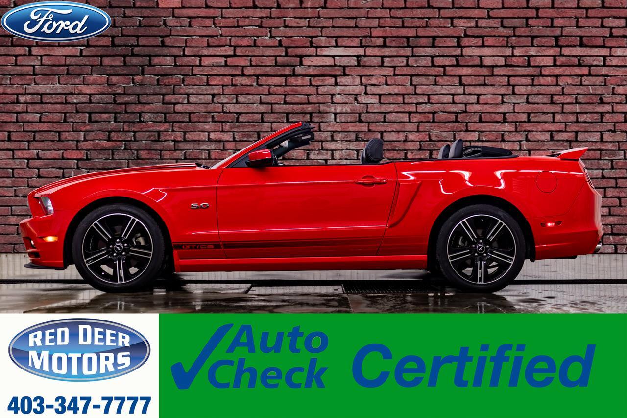 2014 Ford Mustang GT/CS Convertible Manual Leather