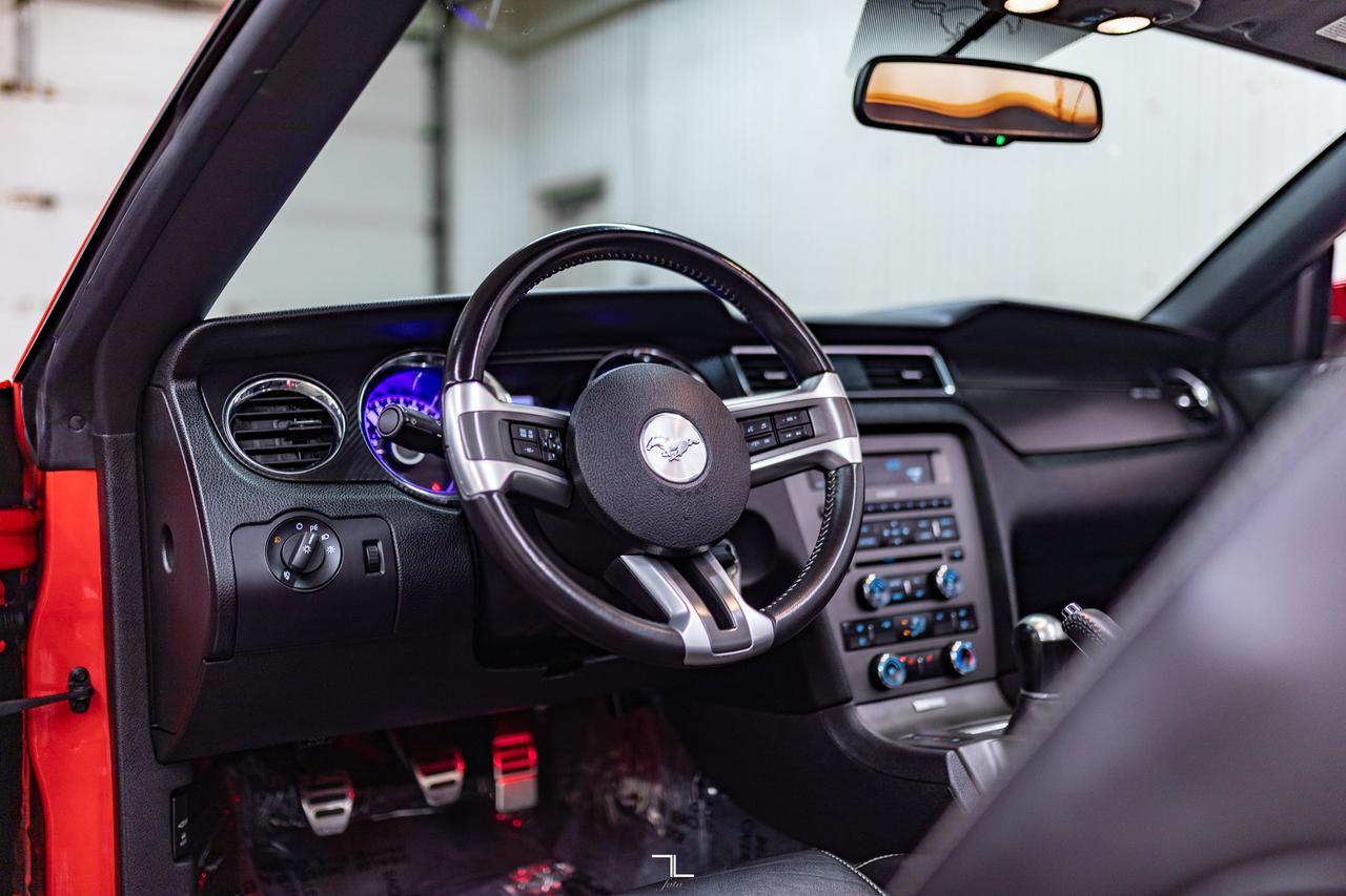 2014 Ford Mustang GT/CS Convertible Manual Leather Red Deer AB