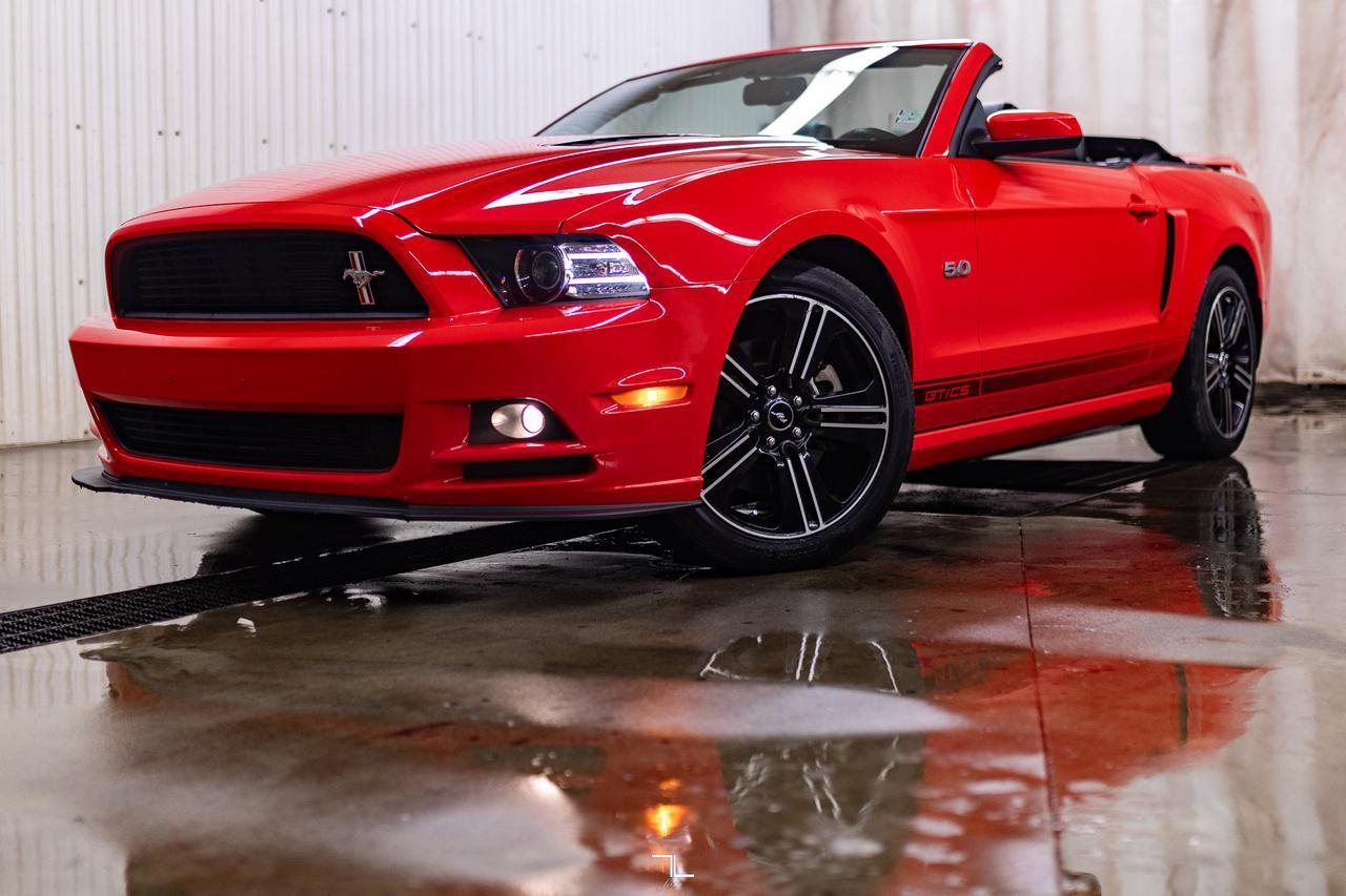 2014 Ford Mustang GT/CS Convertible Manual Leather Red Deer AB