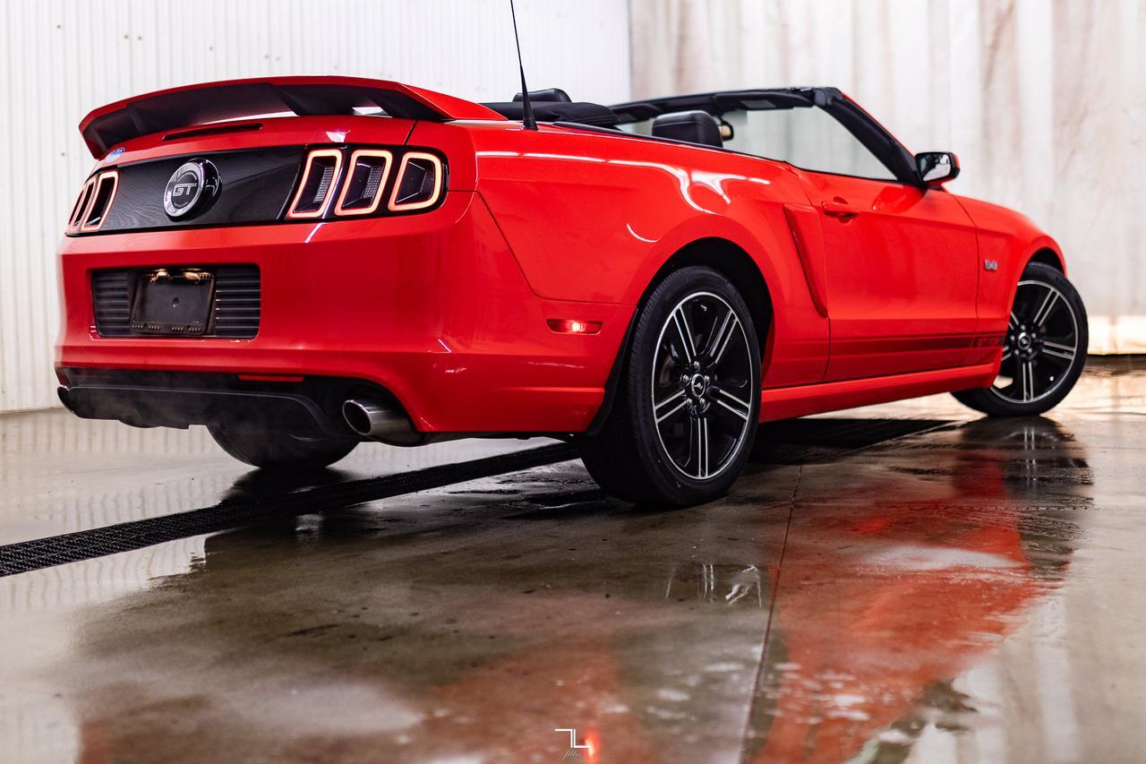 2014 Ford Mustang GT/CS Convertible Manual Leather Red Deer AB