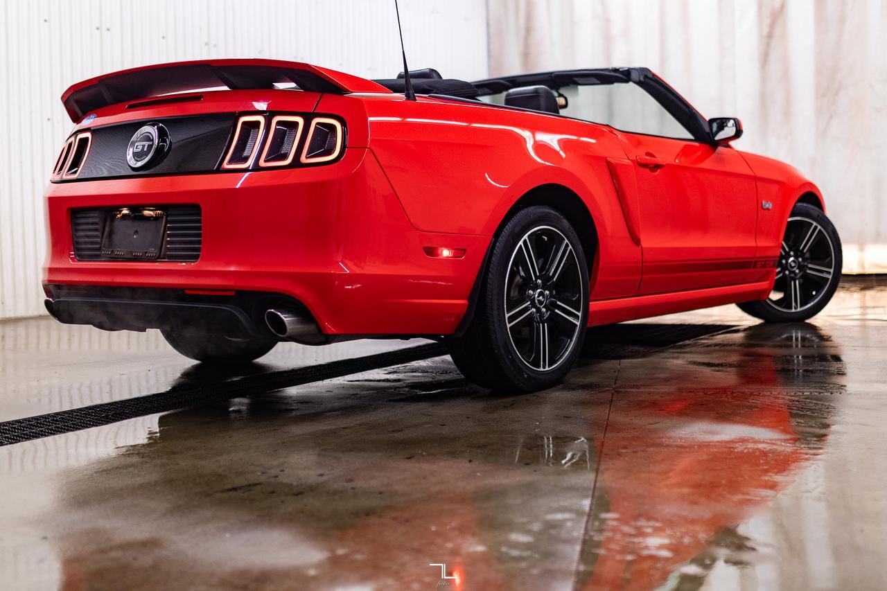 2014 Ford Mustang GT/CS Convertible Manual Leather Red Deer AB