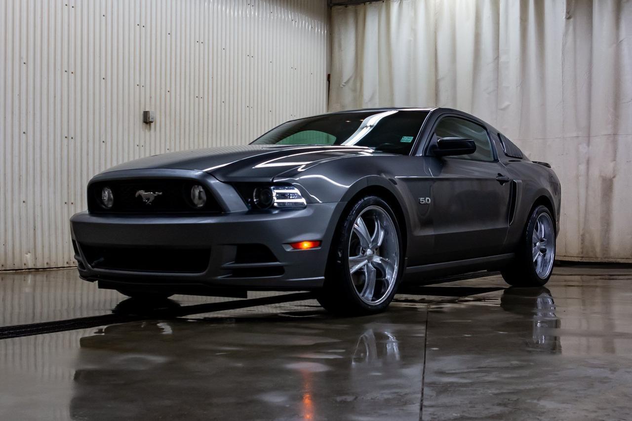 2014 Ford Mustang GT Manual Leather BCam Red Deer AB