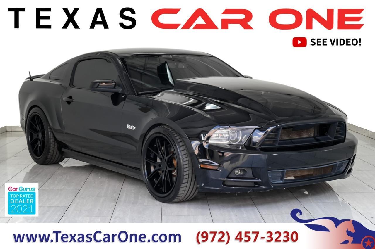 2014 Ford Mustang GT PREMIUM LEATHER SEATS BLUETOOTH SHAKER AUDIO POWER DRIVER SEA Carrollton TX