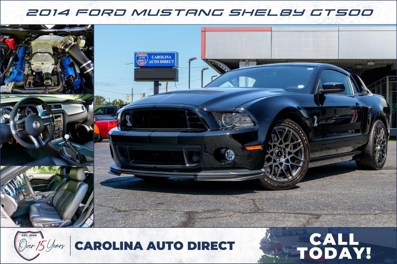 2014 Ford Mustang Shelby GT500 / Supercharged V8 / Manual / Heated Seats!