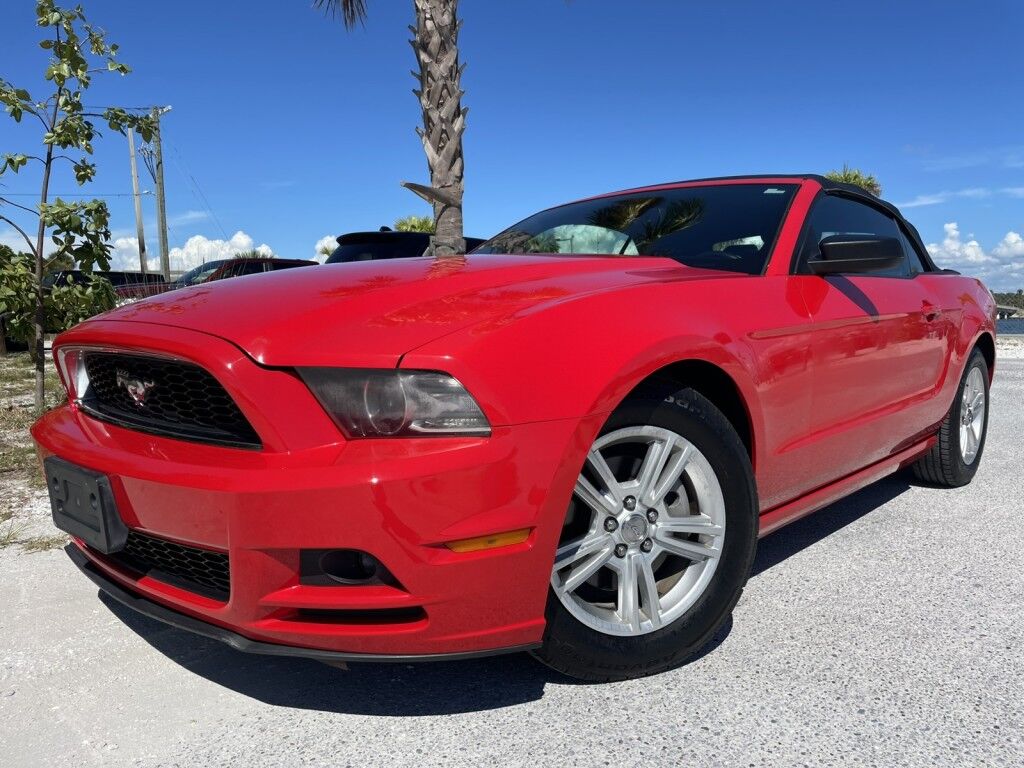 2014 Ford Mustang V6 Premium~LOW MILES~BUCKETS SEATS~CONVERTIBLE SOFT TOP~CRASH SE Sarasota FL