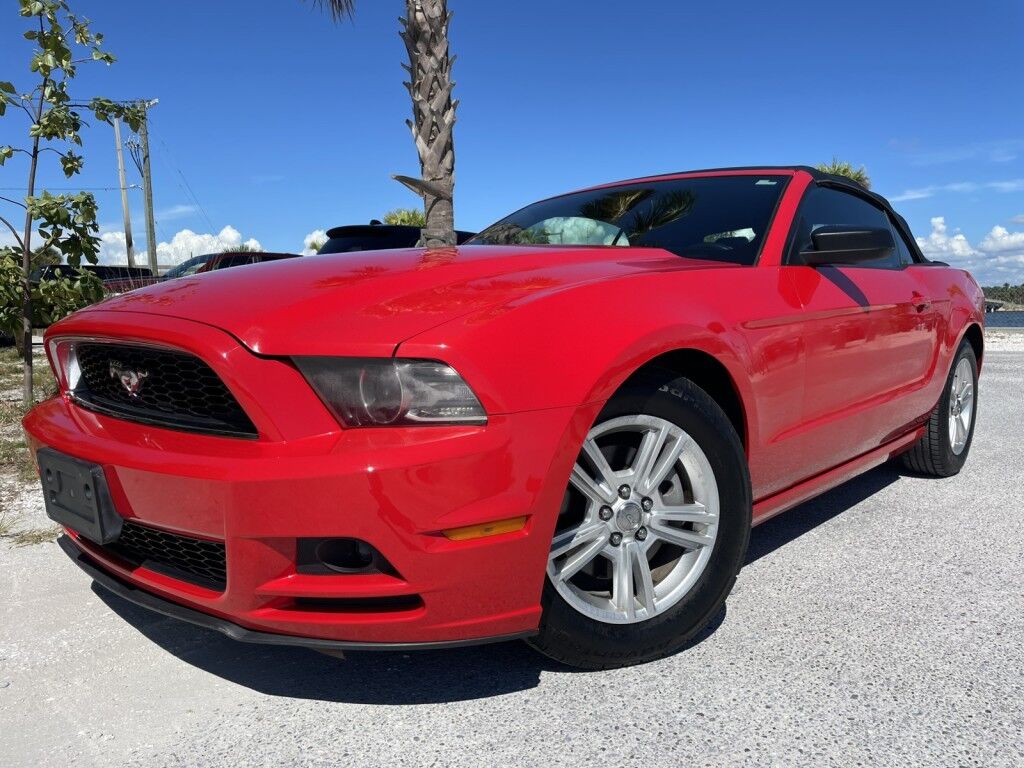 2014 Ford Mustang V6 Premium~LOW MILES~BUCKETS SEATS~CONVERTIBLE SOFT TOP~CRASH SE Sarasota FL