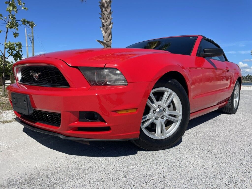 2014 Ford Mustang V6 Premium~LOW MILES~BUCKETS SEATS~CONVERTIBLE SOFT TOP~CRASH SE Sarasota FL