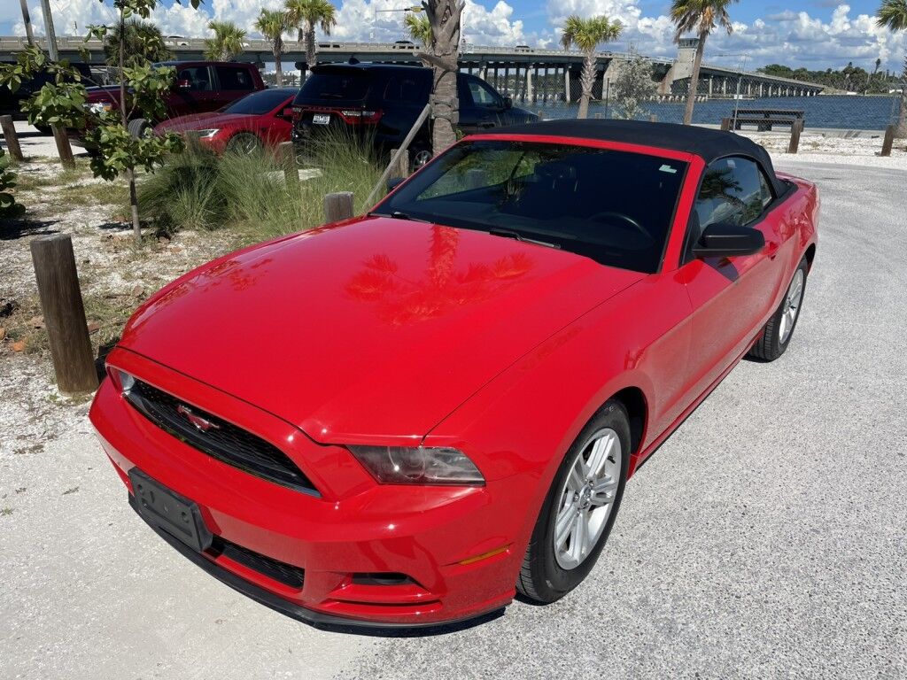 2014 Ford Mustang V6 Premium~LOW MILES~BUCKETS SEATS~CONVERTIBLE SOFT TOP~CRASH SE Sarasota FL