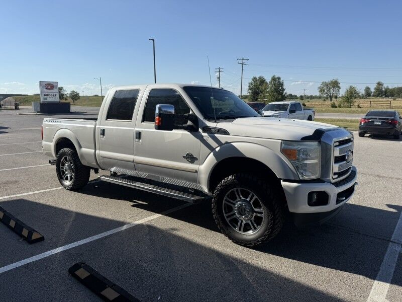 2014 Ford Super Crew F-250 4x4 Diesel Platinum Loaded! Collinsville OK