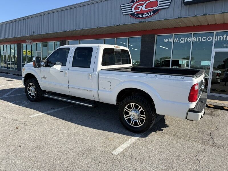 2014 Ford Super Crew F-250 4x4 Diesel Platinum Loaded! Collinsville OK
