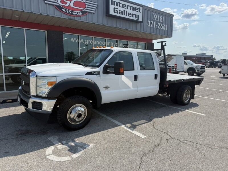 2014 Ford Super Crew F-450 4x4 Diesel Flat XLT Collinsville OK
