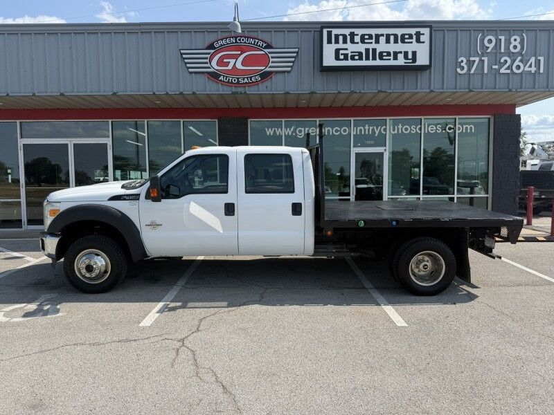 2014 Ford Super Crew F-450 4x4 Diesel Flat XLT Collinsville OK